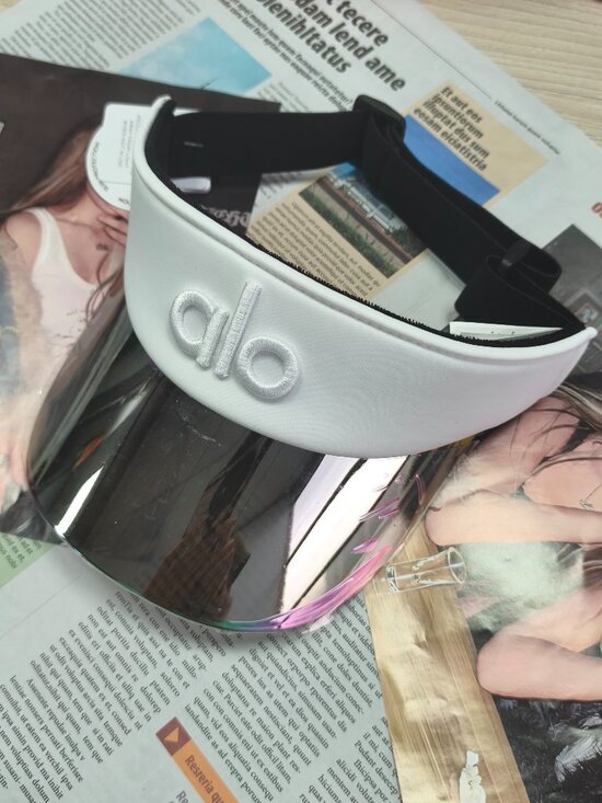 Accessories - Alo Yoga Fashion White Solar Visor Tennis Golf Hat - Outdoor Athletic Style🌄🏌